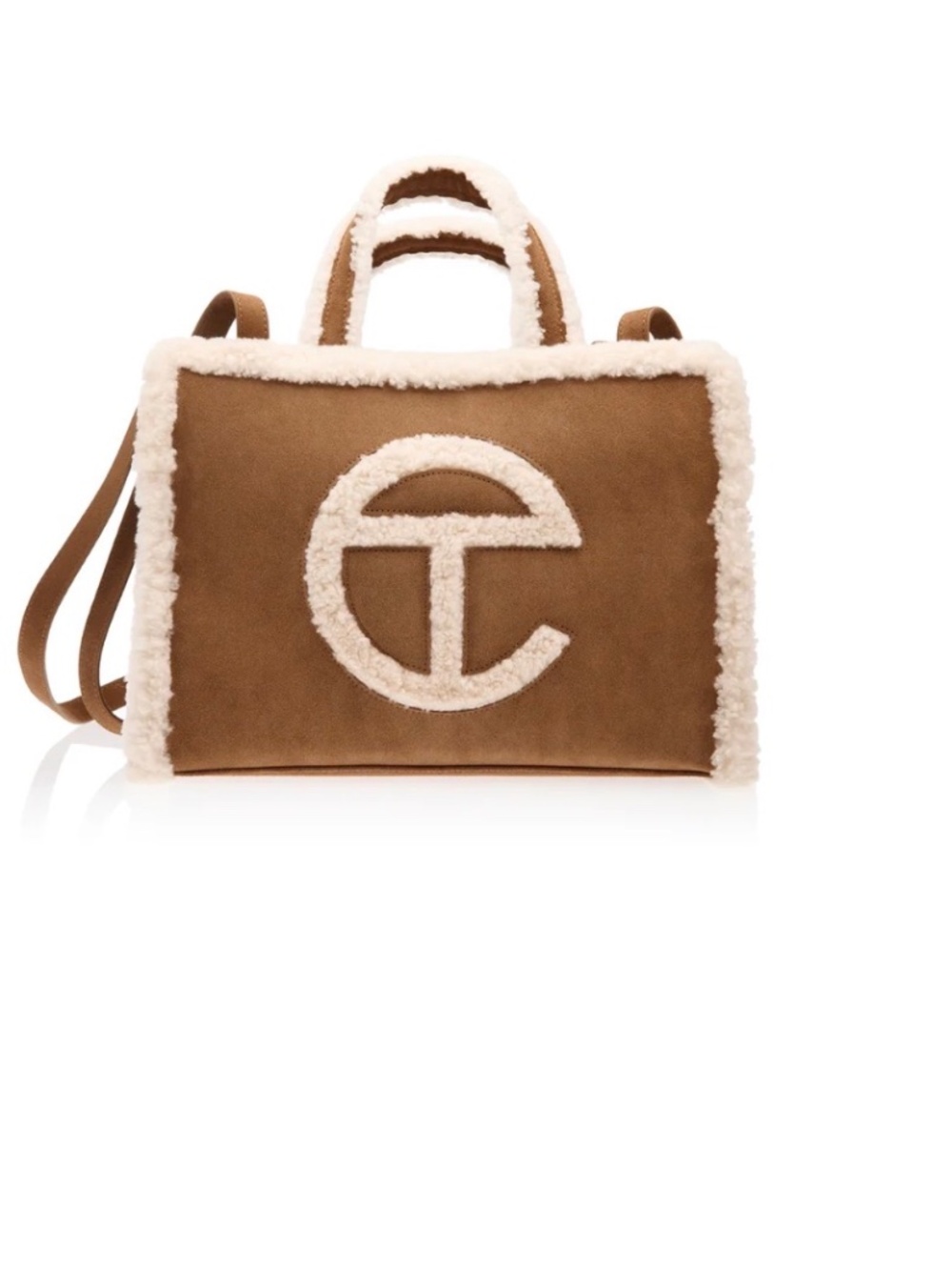 Ugg x Telfar chestnut tote